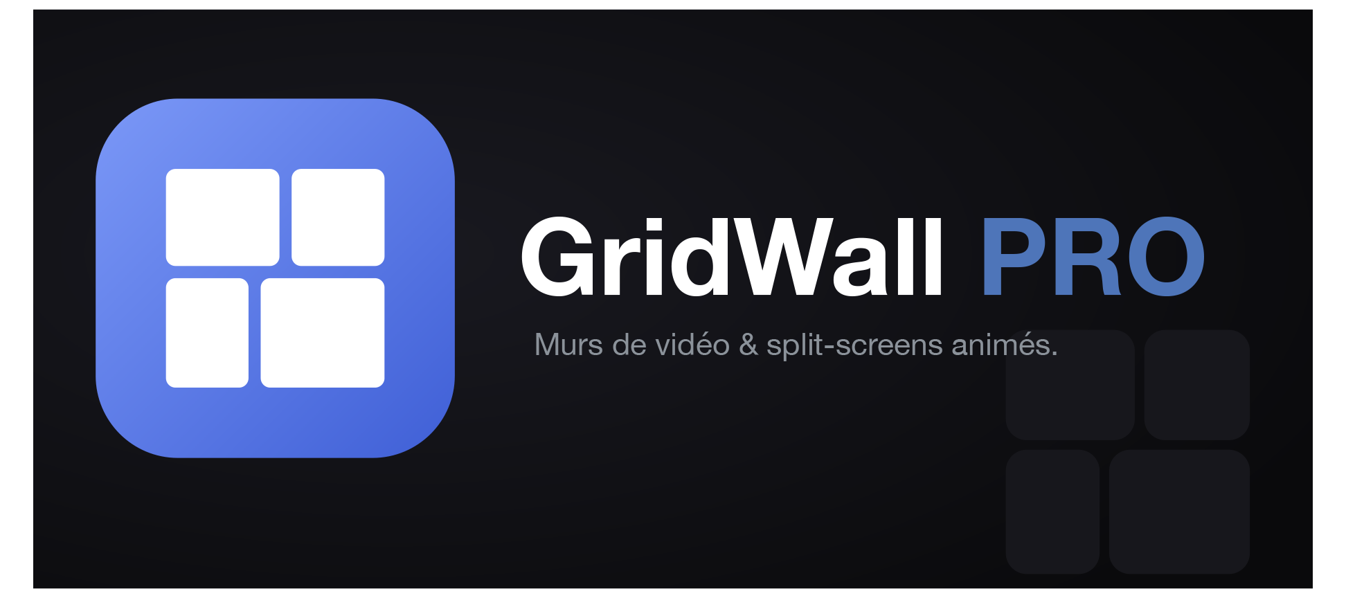 Adobe Premiere Pro : GridWall PRO Murs de vidéo & split-screens animés en quelques clics seulement.