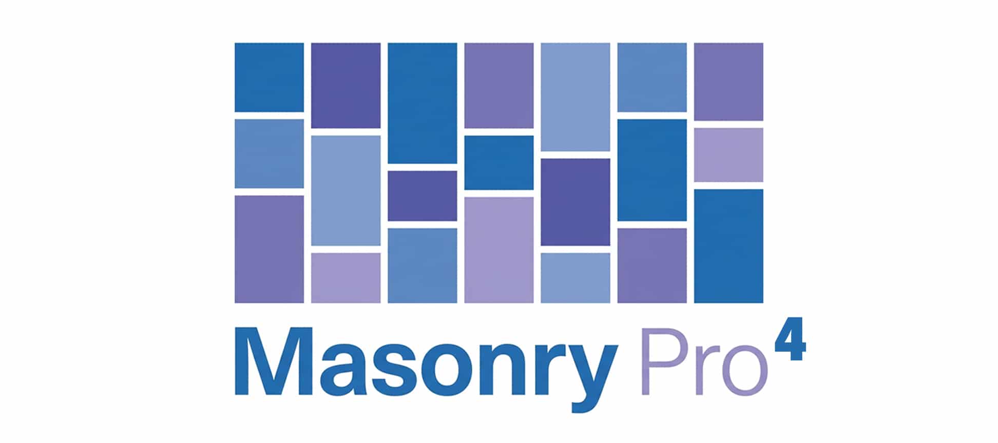 Logo de Masonry PRO concevoir des grilles et variantes de pages